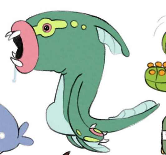 Pokemon stickers large vers